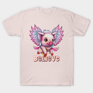 When Pigs Fly: Inspired Design T-Shirt